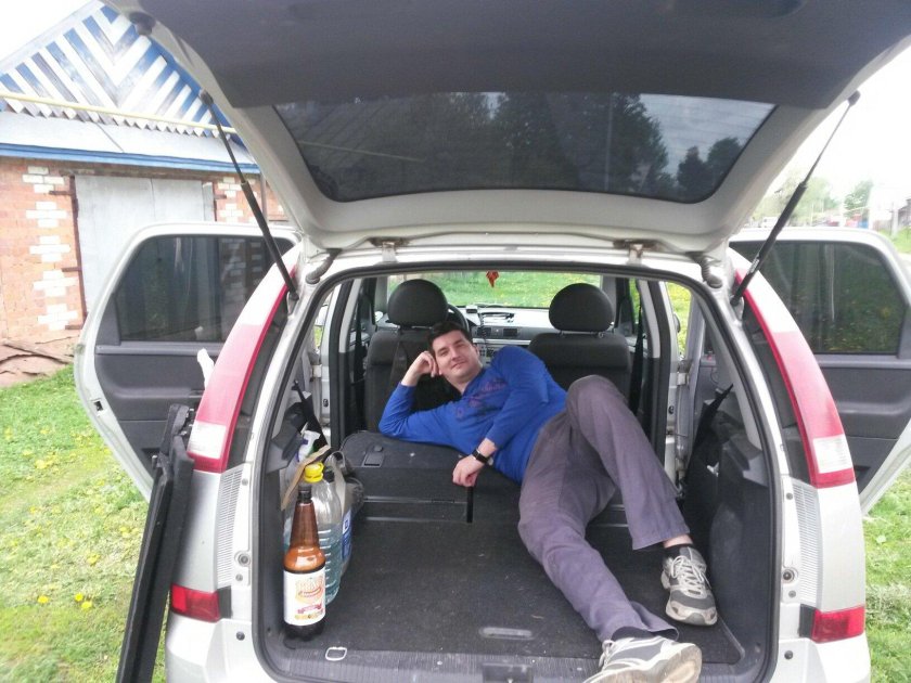 Opel Meriva 2008 багажник