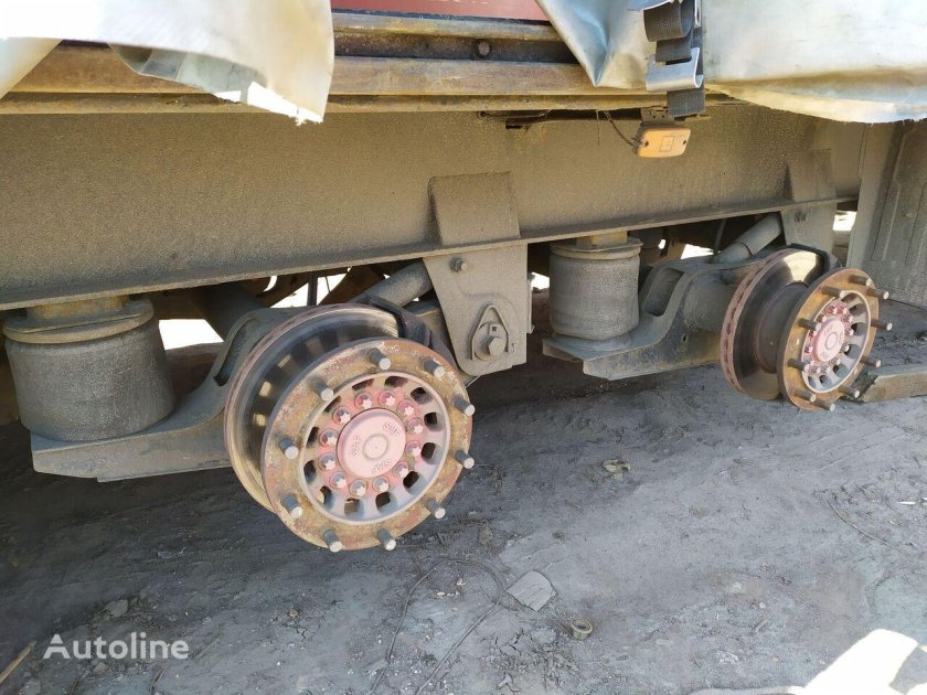 Ось полуприцепа saf