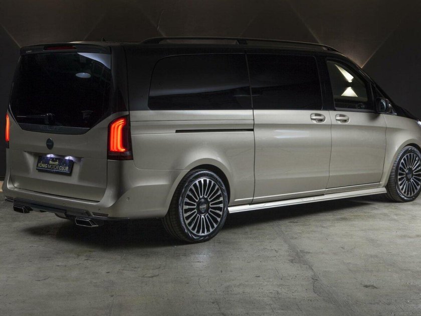 Двухцветный Mercedes Viano