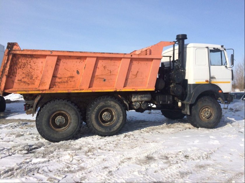 МАЗ самосвал вездеход