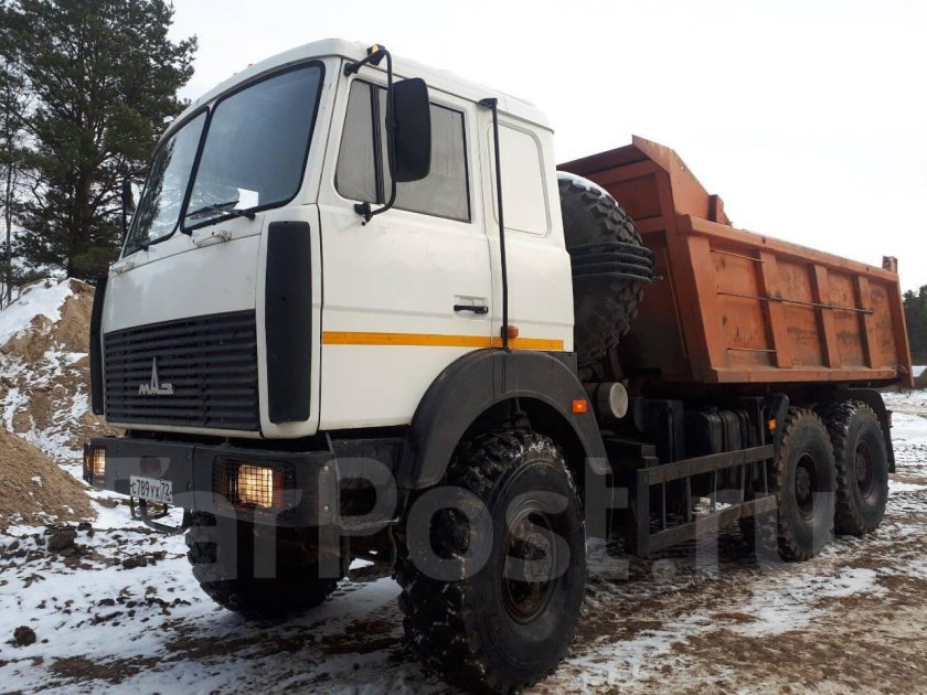 МАЗ 651705 габариты