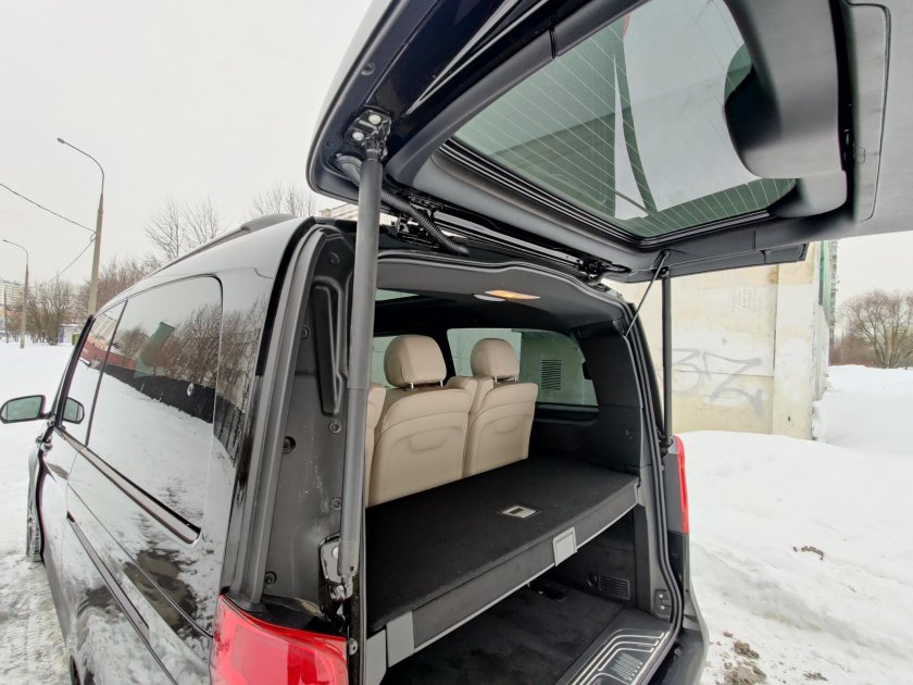 Багажник на v-класс