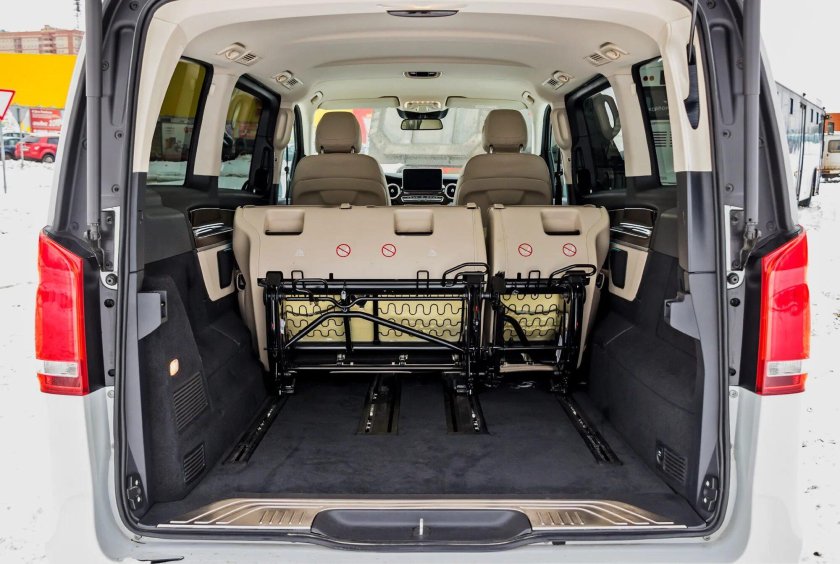 Мерседес-Бенц v класса багажник