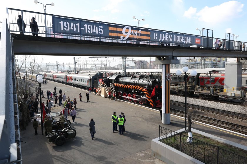 Поезд Победы в Невинномысске 2022