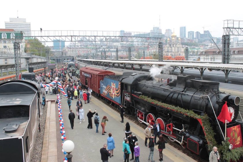 Ретро поезд Забайкальск 2024