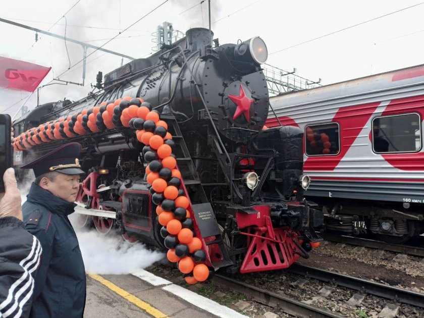 Ретро поезд Забайкальский край