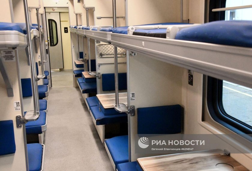 Новые вагоны РЖД плацкарт