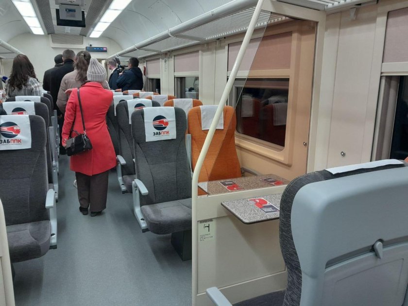 Места в поезде