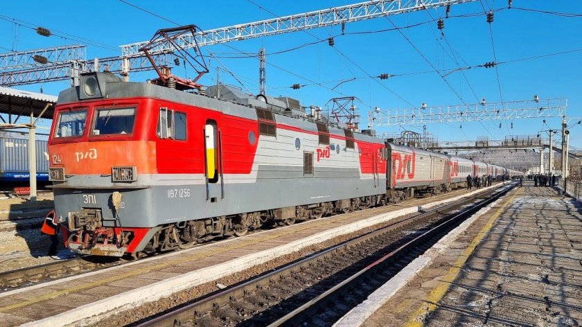 Поезд 002э Москва Владивосток