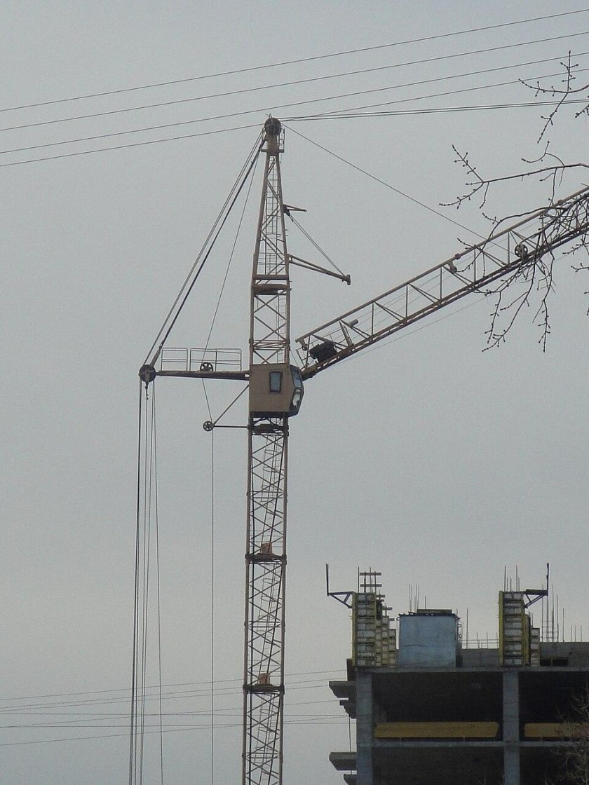 Башенный кран КБ-408.21