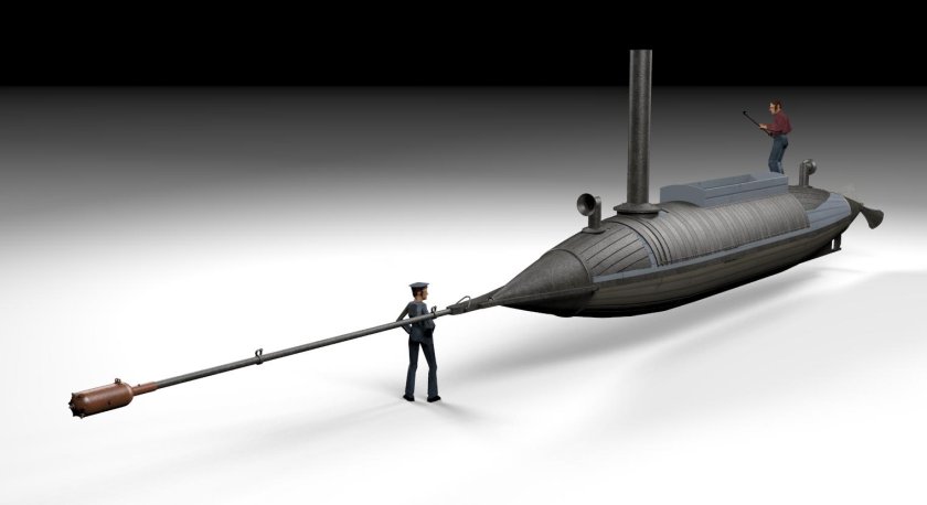 Подводная лодка конфедератов Ханли