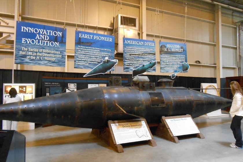 Подводная лодка конфедератов Ханли