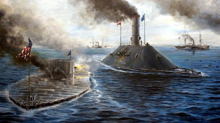 Броненосец Вирджиния 1862