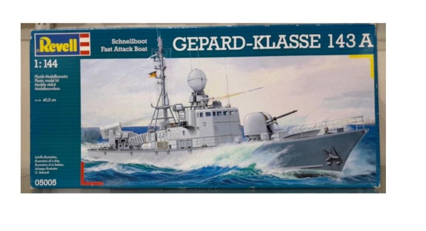 Сборная модель Revell fast Attack Craft Albatros class 143 (05148) 1:144