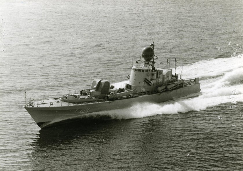 Шведский торпедный катер Спика 1966