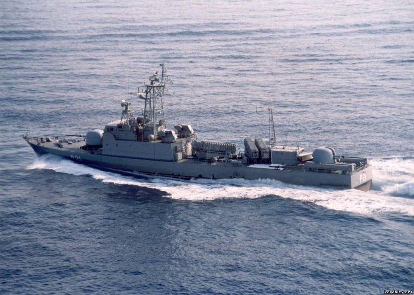 Немецкий ракетный катер гепард