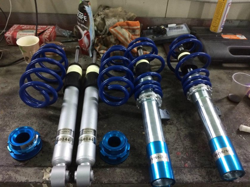 Винтовая подвеска Octavia a5