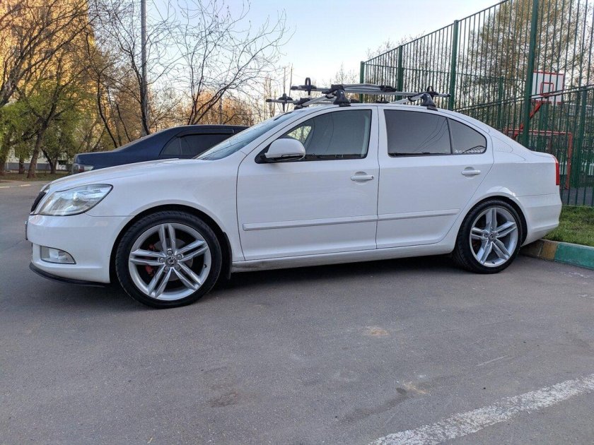 Skoda Octavia a5 FL RS пружины h&amp;r -30