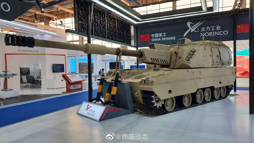 Китайская САУ plz 45