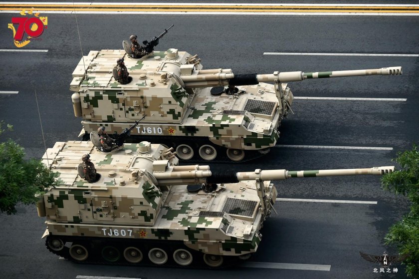 Китайская САУ plz-52