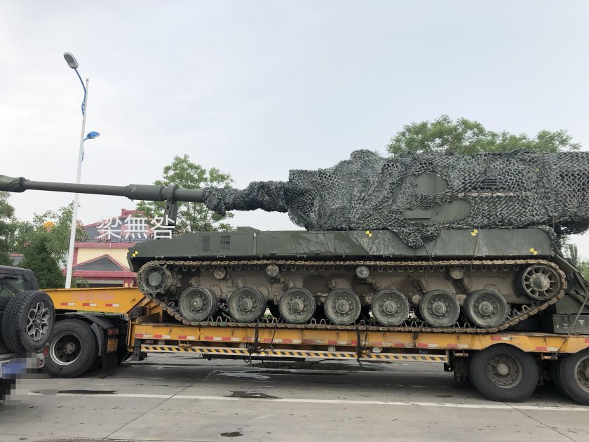 Китайская САУ plz 45