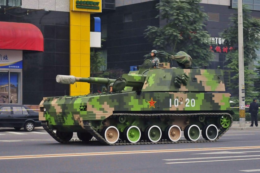 Китайская САУ plz-07