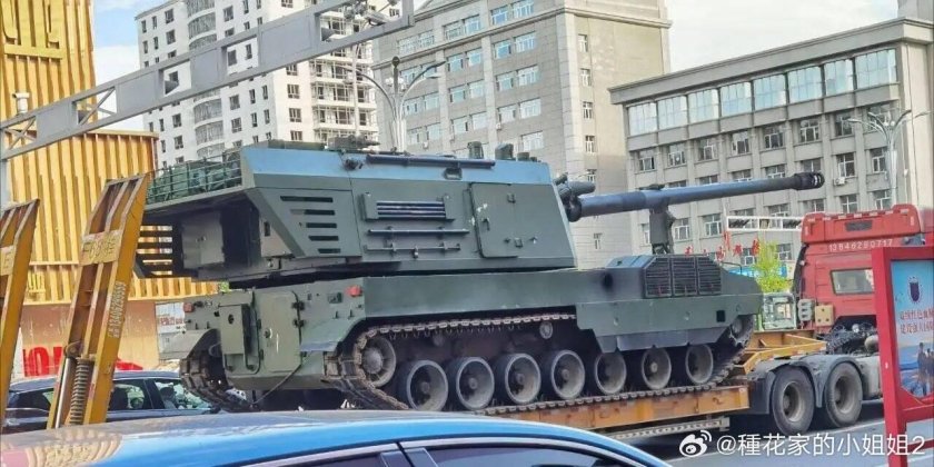 САУ plz-05 КНР