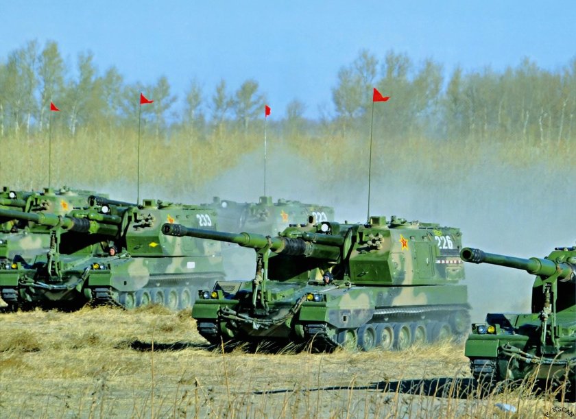 Китайская САУ plz-52