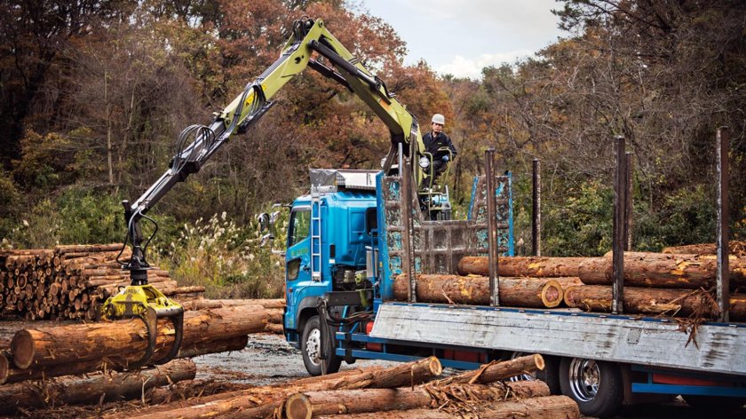 Гидроманипулятор для погрузки леса GM-5000