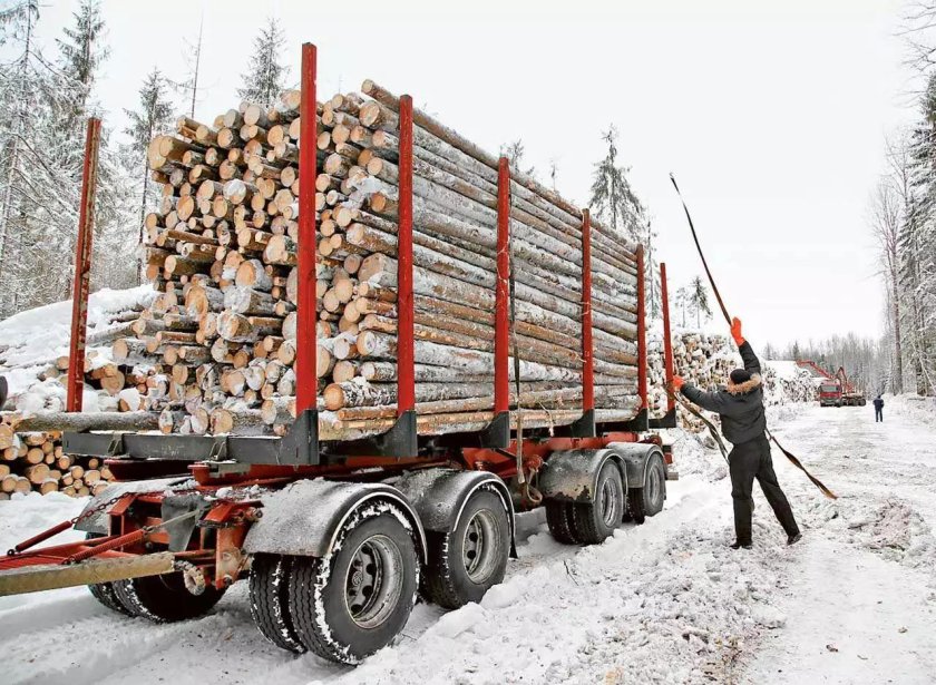 Леспромхоз вывозка древесины 1968