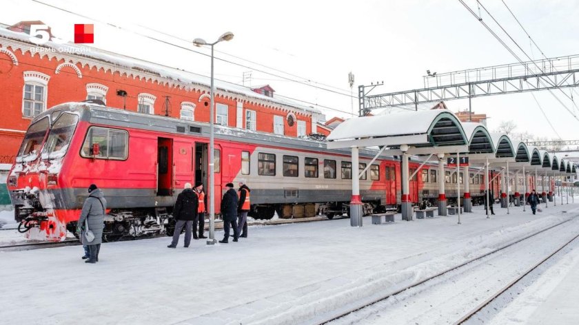 Поезда станции Пермь 2