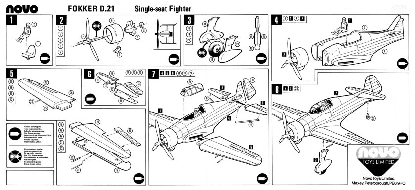 Модель Fokker d XXI