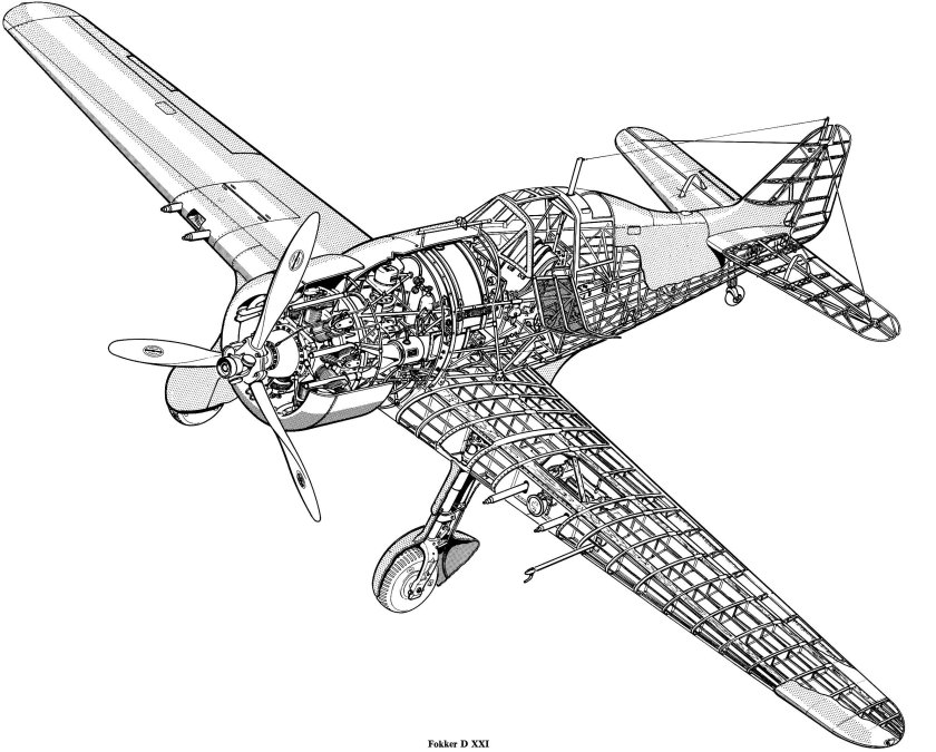Истребитель рисунок