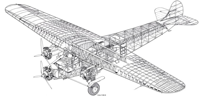 Fokker aircraft &amp; Projects drawings