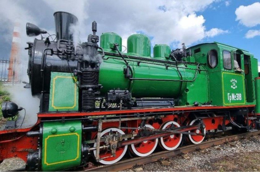 Узкоколейный паровоз Екатеринбург