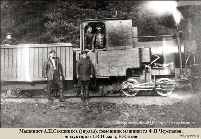 Узкоколейные паровозы 19 века