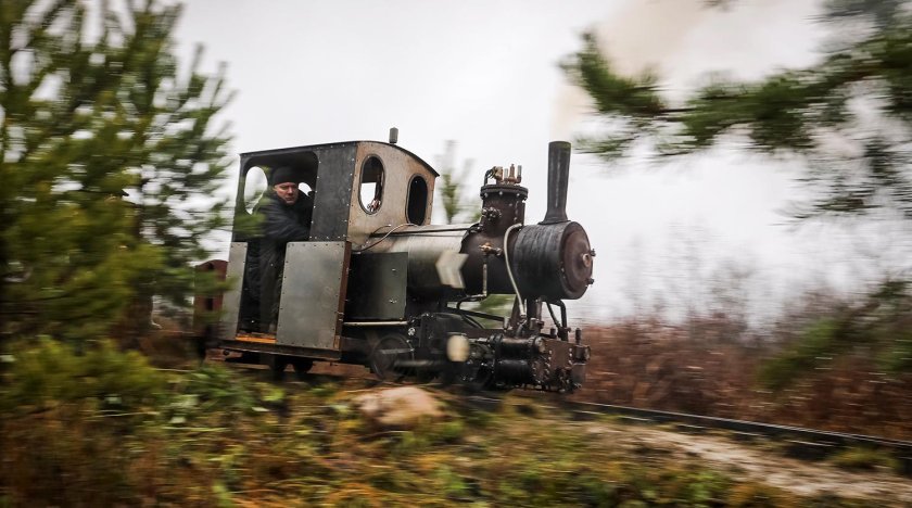 Паровоз 1912 узкоколейка