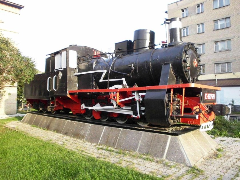 Узкоколейный паровоз к-157