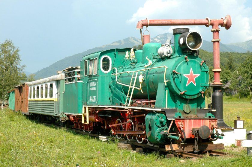 Узкоколейный паровоз гр-332