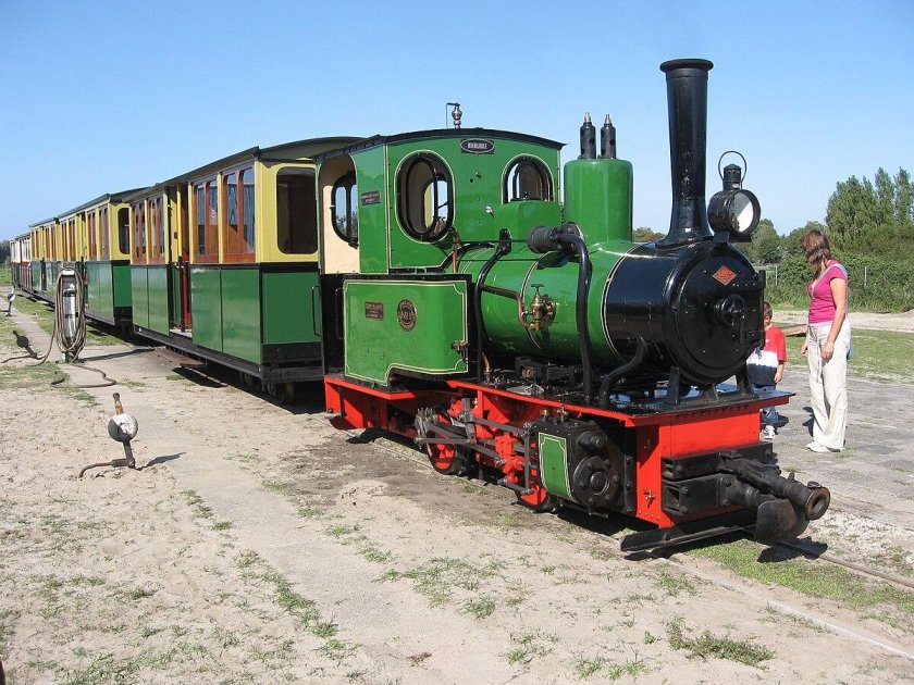 Узкоколейный паровоз Юнг
