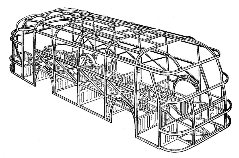 ЛАЗ-695е чертежи