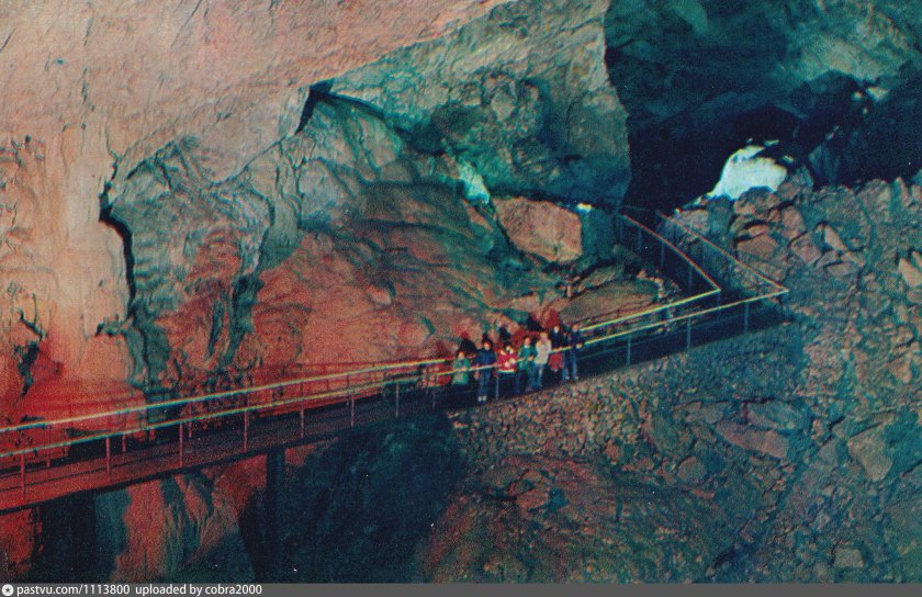Метро Абхазии Новоафонской пещере