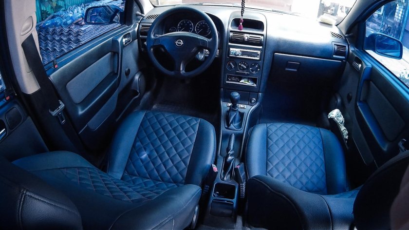 Opel Astra g 2004 салон