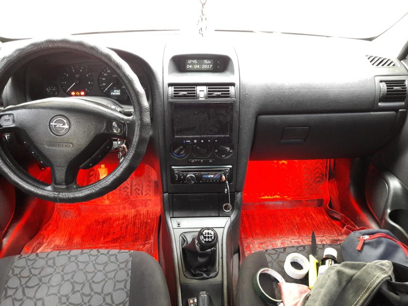 Opel Astra g 2000 салон