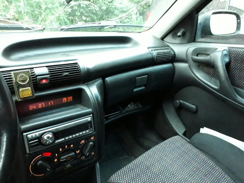 Opel Astra f 1997 салон