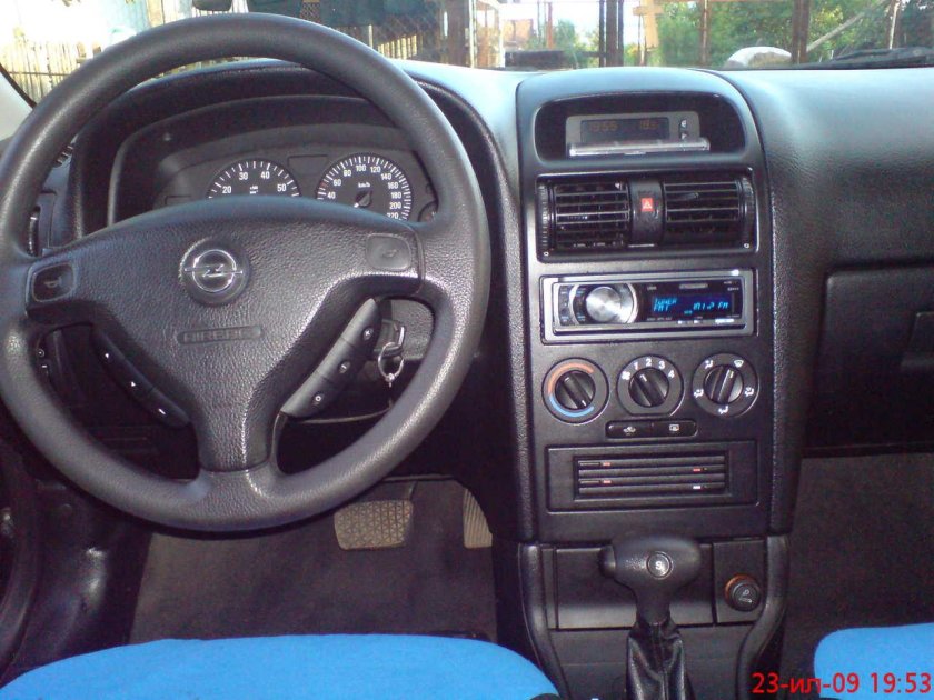 Opel Astra g 2003 салон