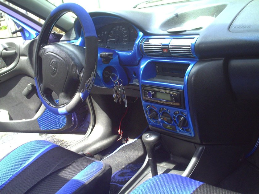 Opel Astra f 1996 салон