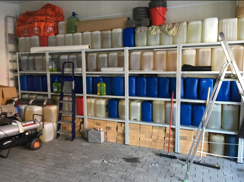 Стеллаж в гараж