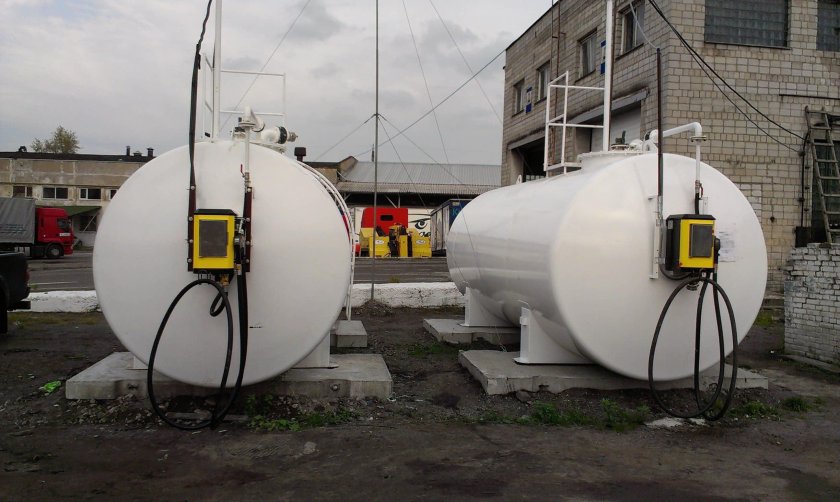 Монтаж емкости 2000 м3 ГСМ