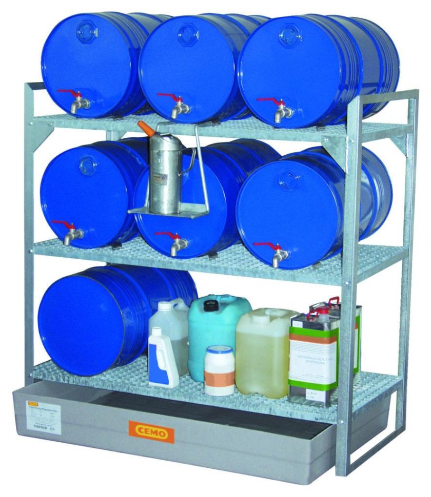 Склад ГСМ бочки 200 л